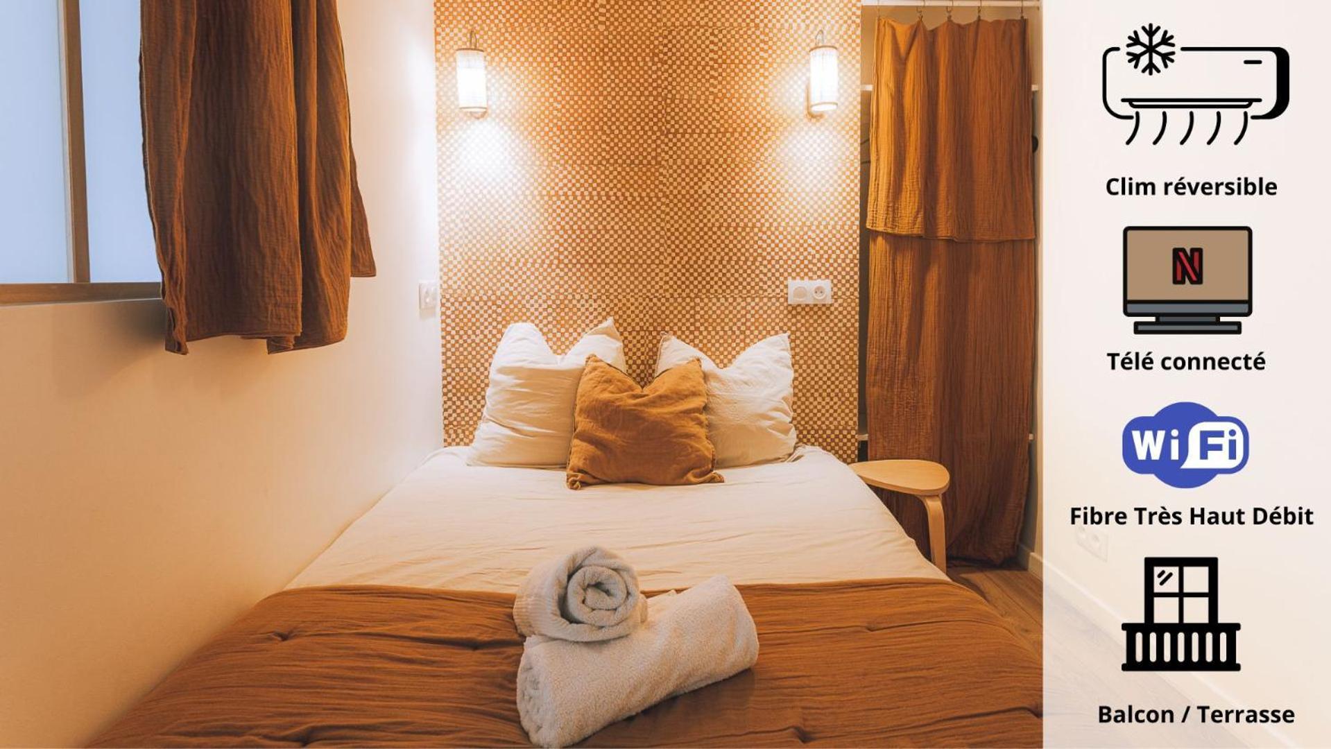 Hypercentre-le Petit Marseillais - Clim&balcon Apartment Marseilles